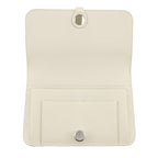 Hermes Wallet Dogon GM Duo Cles Silver Togo — view 4
