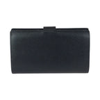 Chanel Vintage CC Logo Black Gold Caviar Leather Wallet — view 2