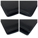 Chanel Vintage CC Logo Black Gold Caviar Leather Wallet — view 4