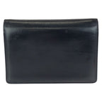 Gucci Vintage Taiga Eye Black Gold Leather Shoulder Bag Clutch — view 2