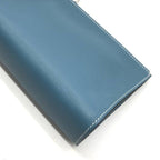 Hermes Zip Azap PM New Blue Jean Pouch Evercolor Case — view 4