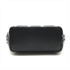 Bottega Veneta Padded Half Moon Chain Shoulder Bag Black Leather — view 4
