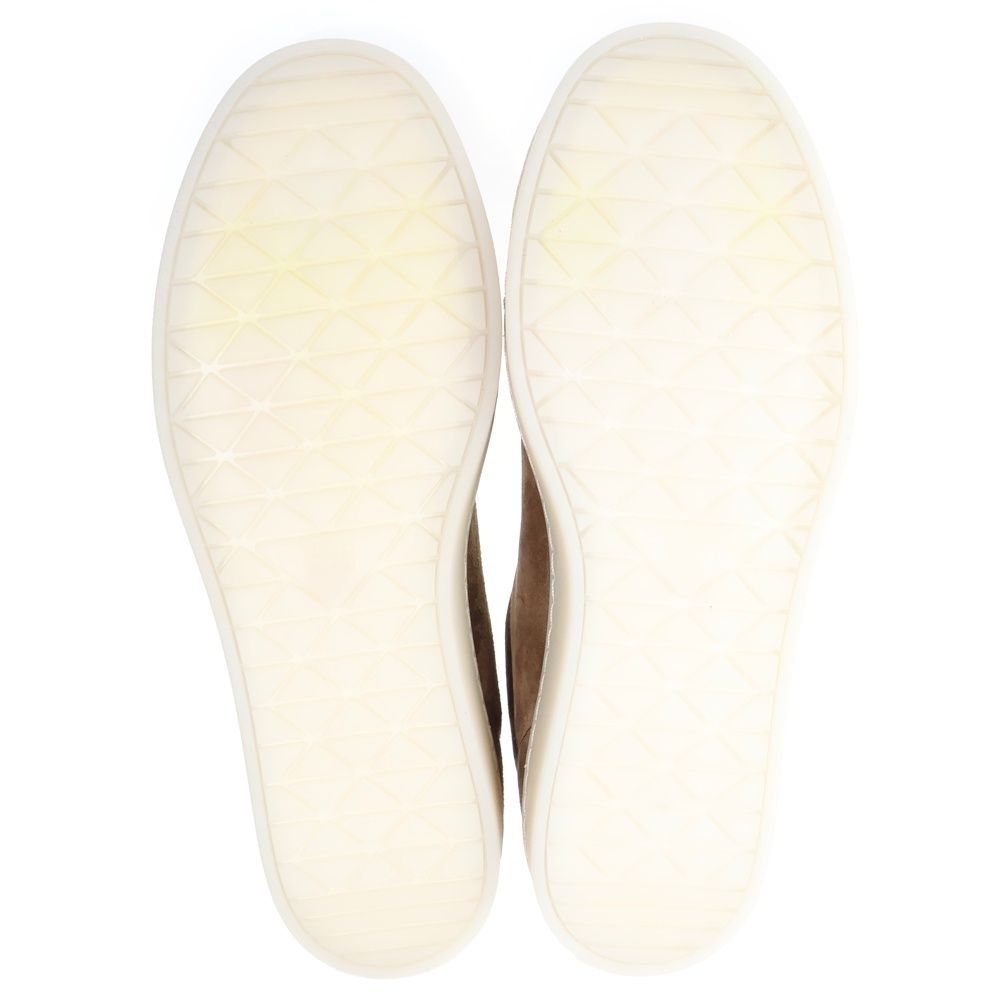 Prada Lane Suede Low Cut Sneakers Brown — view 5