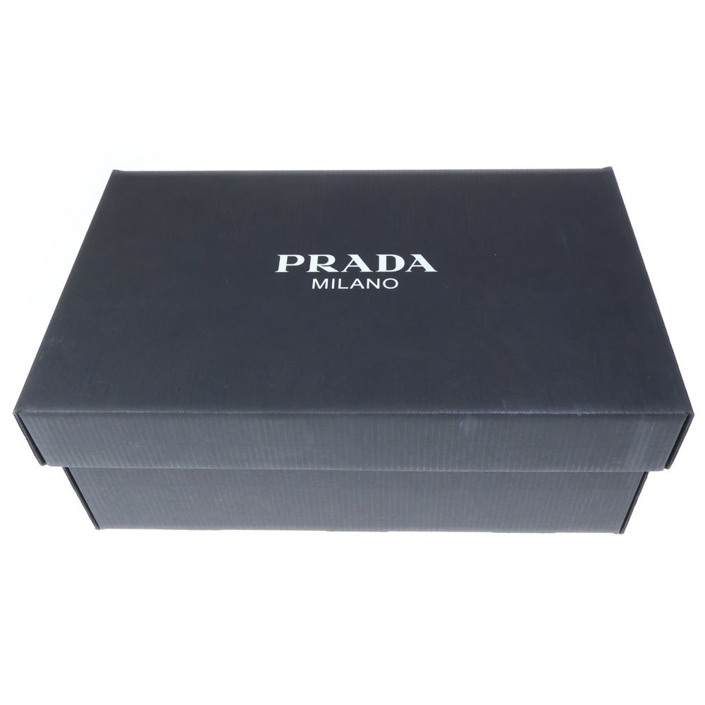 Prada Lane Suede Low Cut Sneakers Brown — view 6