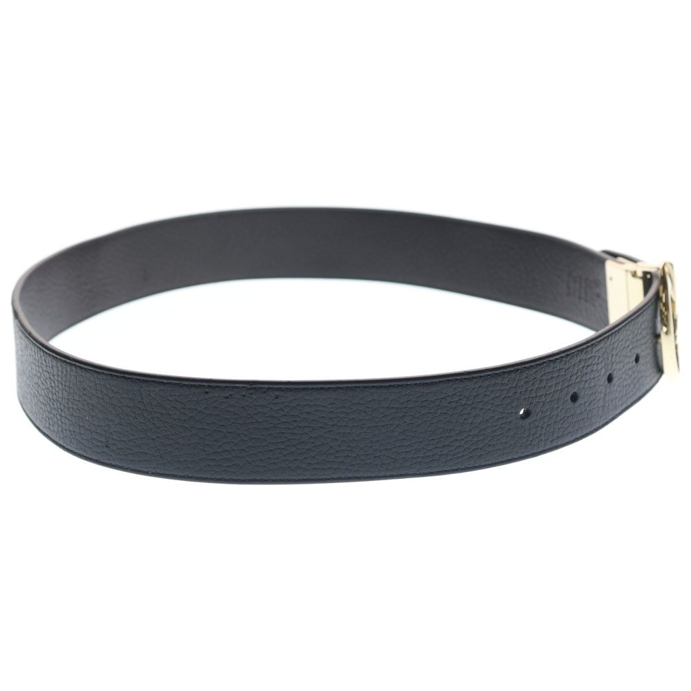 Gucci Belt Leather Black Gold — view 3