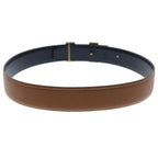 Hermes Constance Belt Taurillon Gold Leather Brown — view 2