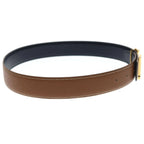 Hermes Constance Belt Taurillon Gold Leather Brown — view 3