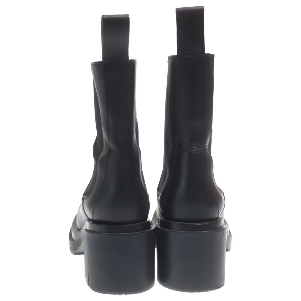 Bottega Veneta Lug Chelsea Boots Leather Black — view 3