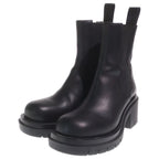 Bottega Veneta Lug Chelsea Boots Leather Black — view 2