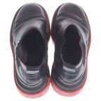 Bottega Veneta Tire Ankle Side Gore Chelsea Boots Black Red — view 4