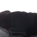 Bottega Veneta Tire Ankle Side Gore Chelsea Boots Black Red — view 6