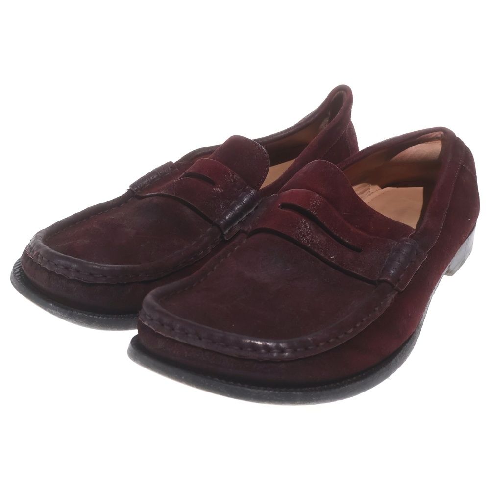 Loewe Campo Suede Leather Loafers Shoes — view 2