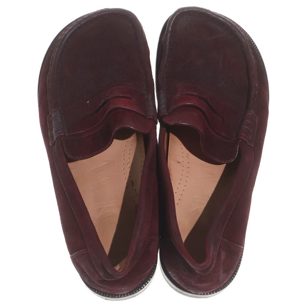 Loewe Campo Suede Leather Loafers Shoes — view 4