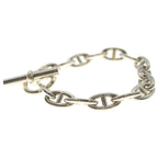 Hermes Chaine D'ancre GM 15 Pieces Chain Bracelet Silver — view 4