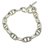Hermes Chaine D'ancre GM 15 Pieces Chain Bracelet Silver — view 2
