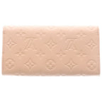 Louis Vuitton Monogram Empreinte Portefeuille Sarah Wallet Card Case Pink — view 2