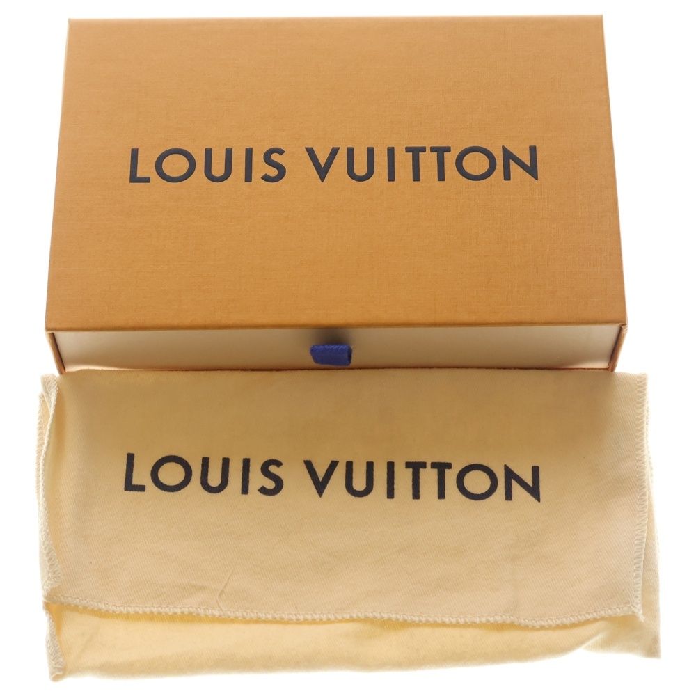 Louis Vuitton LV Damier Giant Portefeuille Plaza Wallet Card Case Brown Leather — view 6