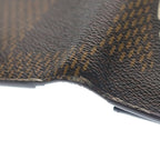 Louis Vuitton LV Damier Giant Portefeuille Plaza Wallet Card Case Brown Leather — view 5