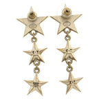 Chanel Coco Star Earrings Gold — view 2