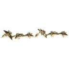 Chanel Coco Star Earrings Gold — view 4