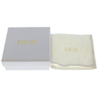 Dior Leather Bangle Bracelet Black — view 6