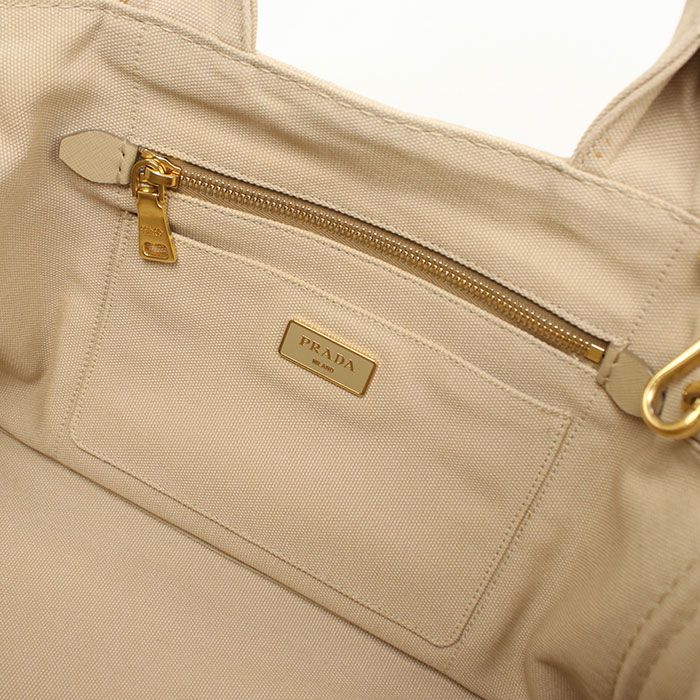 Prada 2-Way Canapa Tote Canvas — view 6