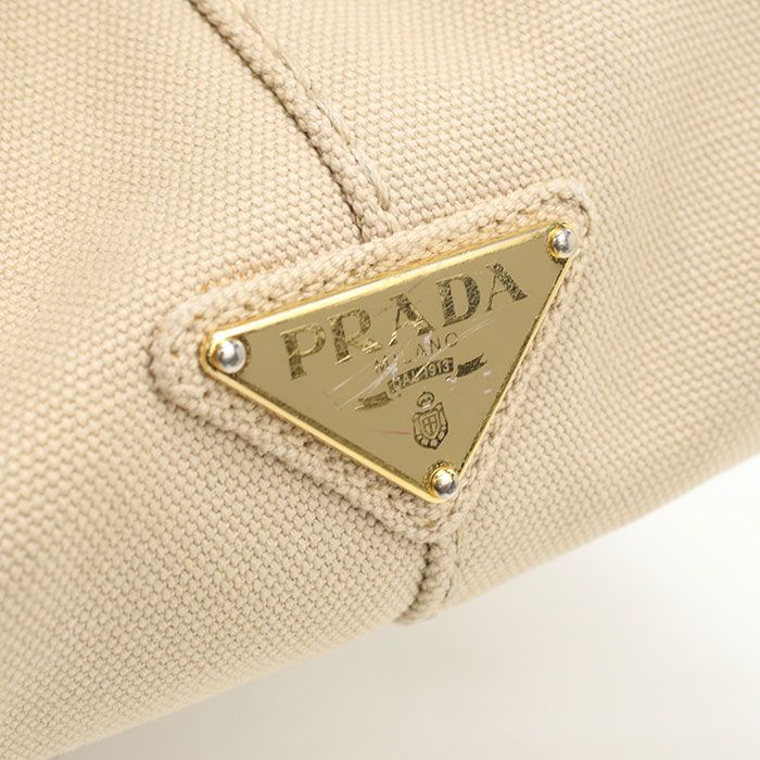 Prada 2-Way Canapa Tote Canvas — view 4