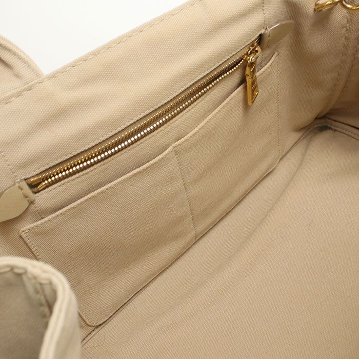 Prada 2-Way Canapa Tote Canvas — view 7