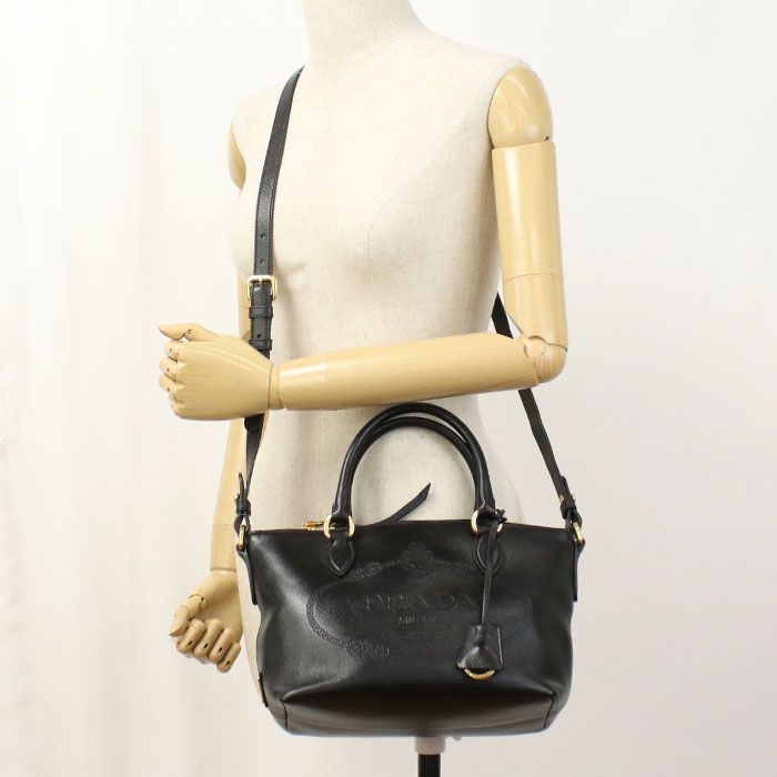 Prada 2-Way Handbag Leather — view 8