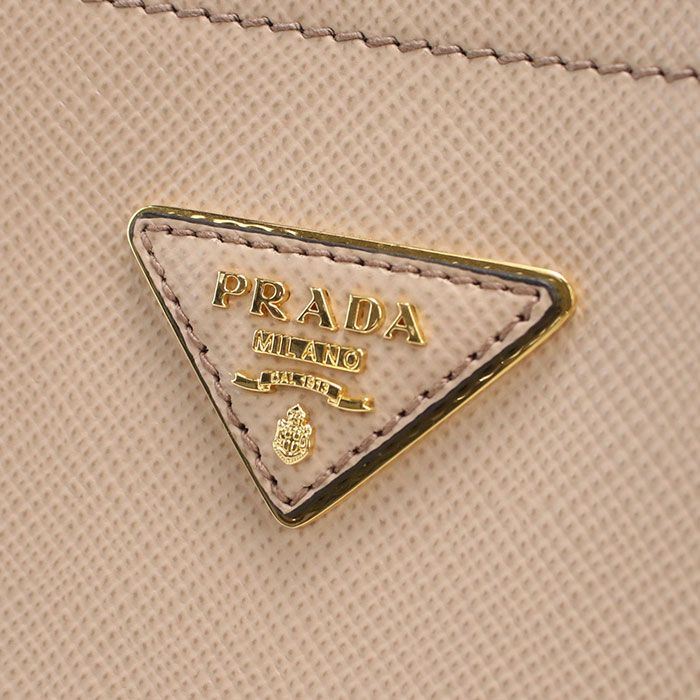 Prada 2-Way Pannier Handbag Saffiano Leather — view 4