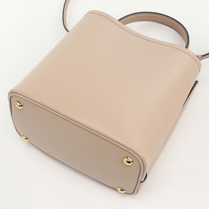 Prada 2-Way Pannier Handbag Saffiano Leather — view 2