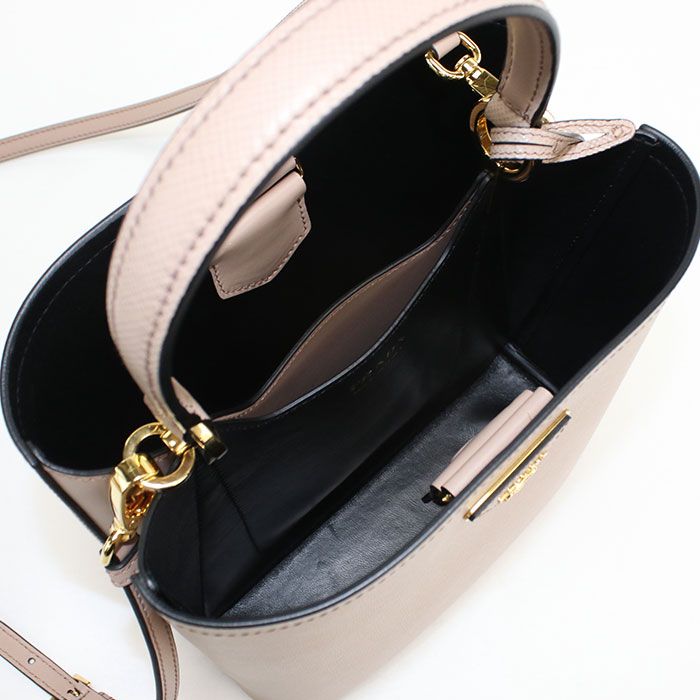 Prada 2-Way Pannier Handbag Saffiano Leather — view 3