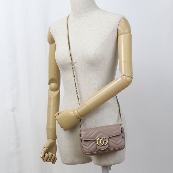 Gucci Mini Bag GG Marmont Leather — view 8