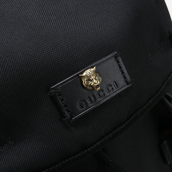 Gucci Techno Canvas Cat Head Backpack — view 7