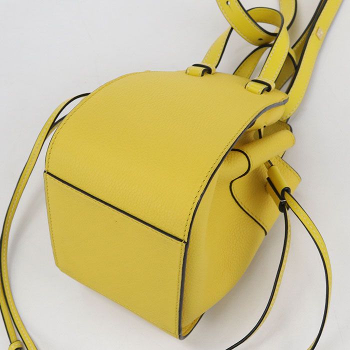 Loewe Drawstring Bag 2-Way Hammock Mini Handbag Calf — view 2