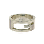 Gucci Silver Logo Ring 925 Engraved — view 2