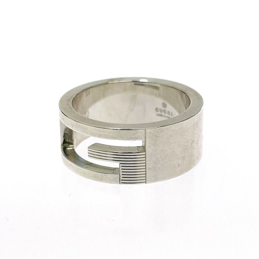 Gucci Silver Logo Ring 925 Engraved — view 5