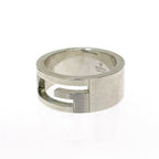 Gucci Silver Logo Ring 925 Engraved — view 5