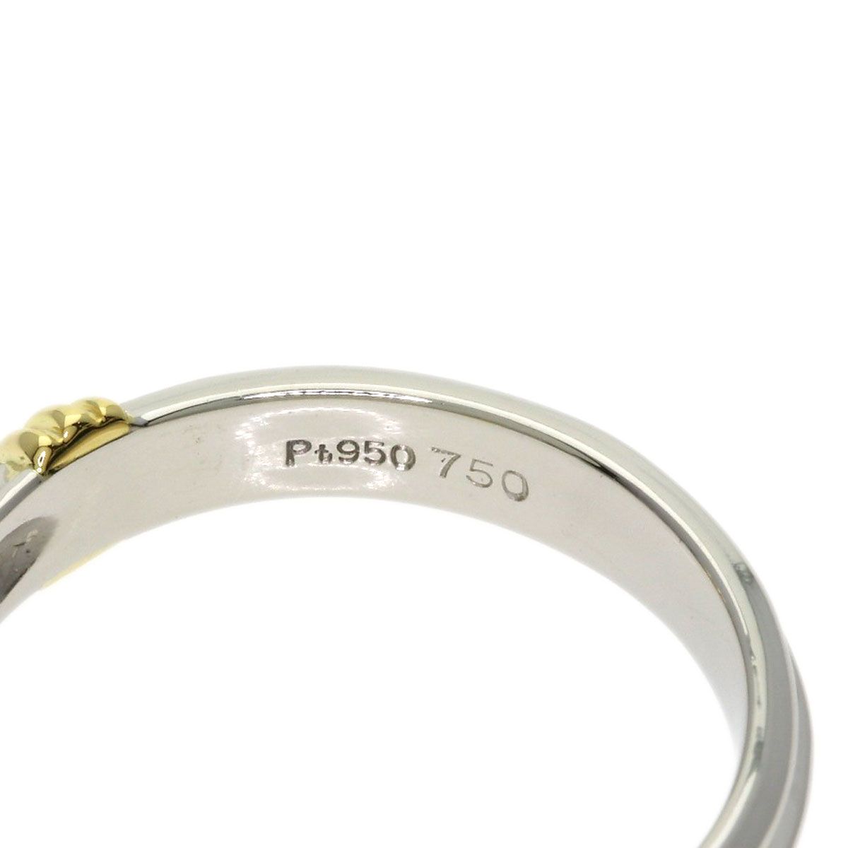 Dior Diamond Combination Ring 18k Yellow Gold — view 7
