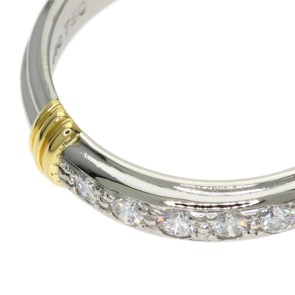 Dior Diamond Combination Ring 18k Yellow Gold — view 9
