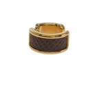 Hermes Olympe PM for Earrings Veau Epsom Etoupe Gold — view 5