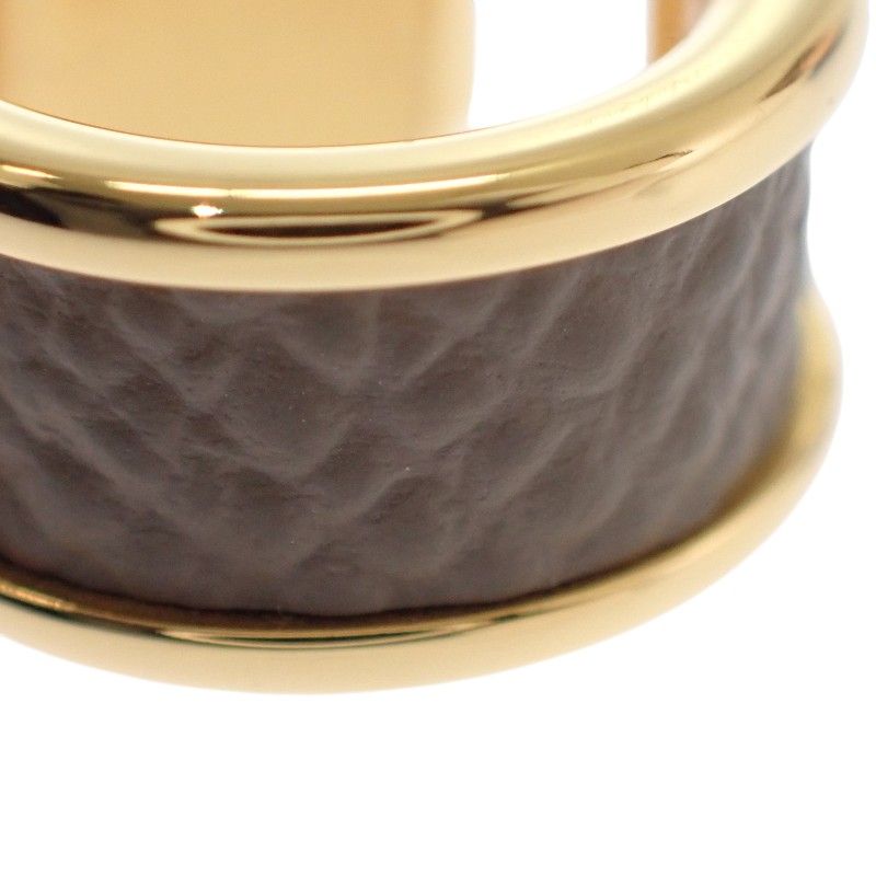 Hermes Olympe PM for Earrings Veau Epsom Etoupe Gold — view 6