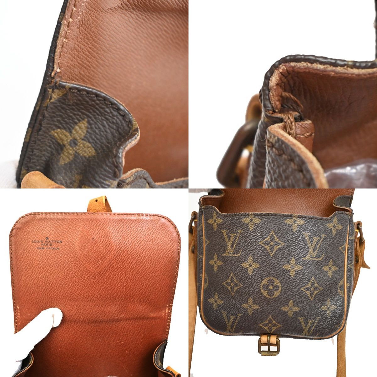 Louis Vuitton Mini Cult Ciel Shoulder Bag Monogram Leather — view 7
