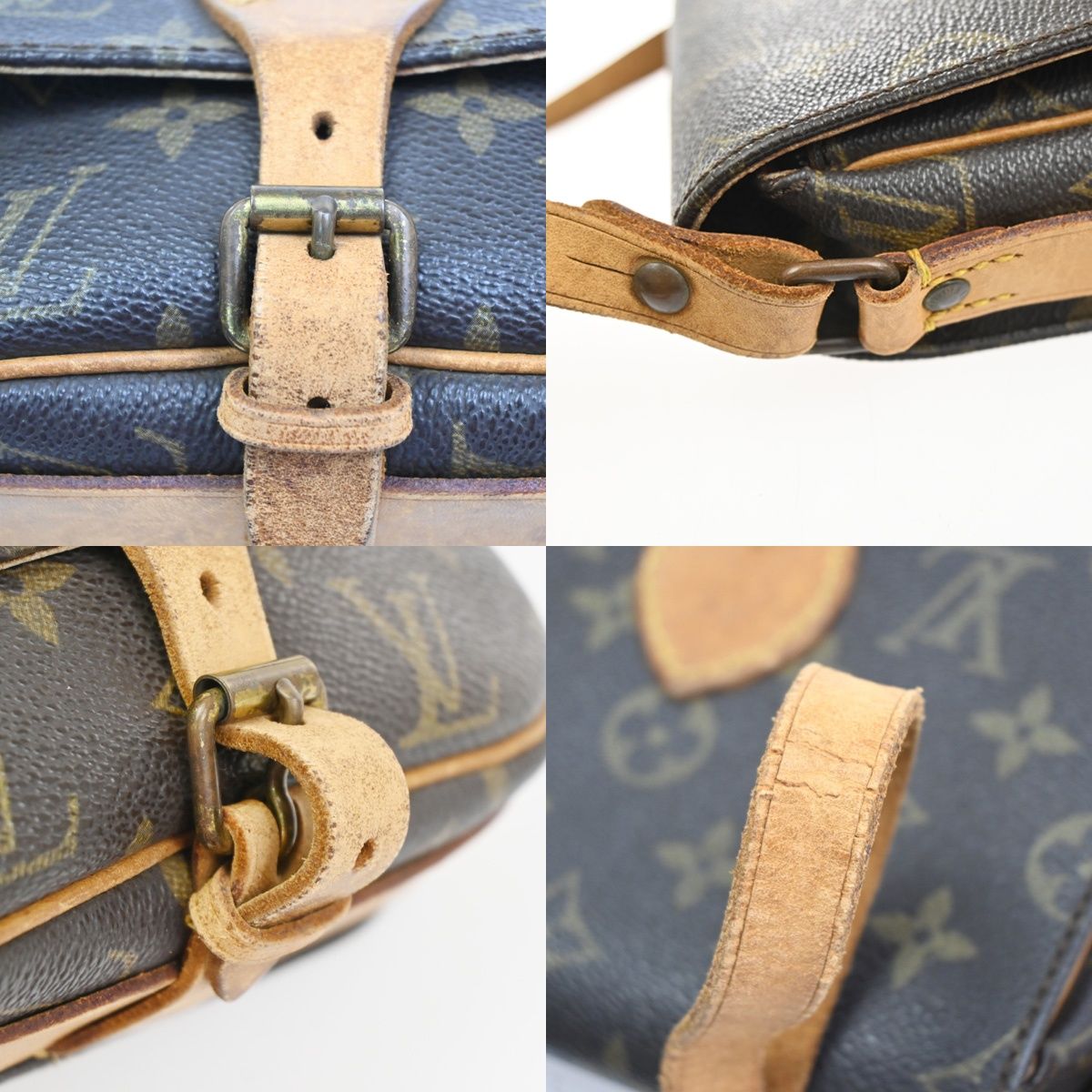 Louis Vuitton Mini Cult Ciel Shoulder Bag Monogram Leather — view 8