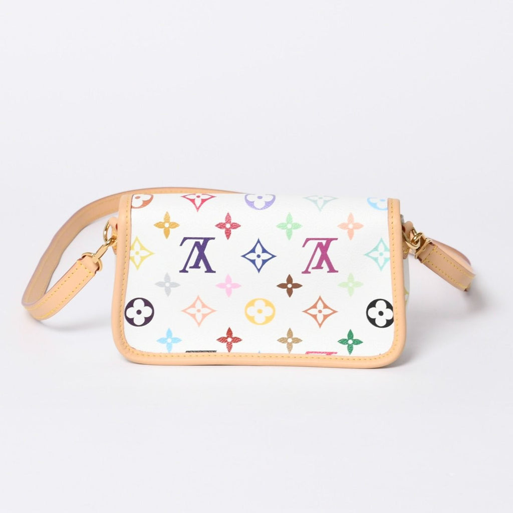 Louis Vuitton Monogram Multicolor Blanc Nano Diane Shoulder Bag — view 2