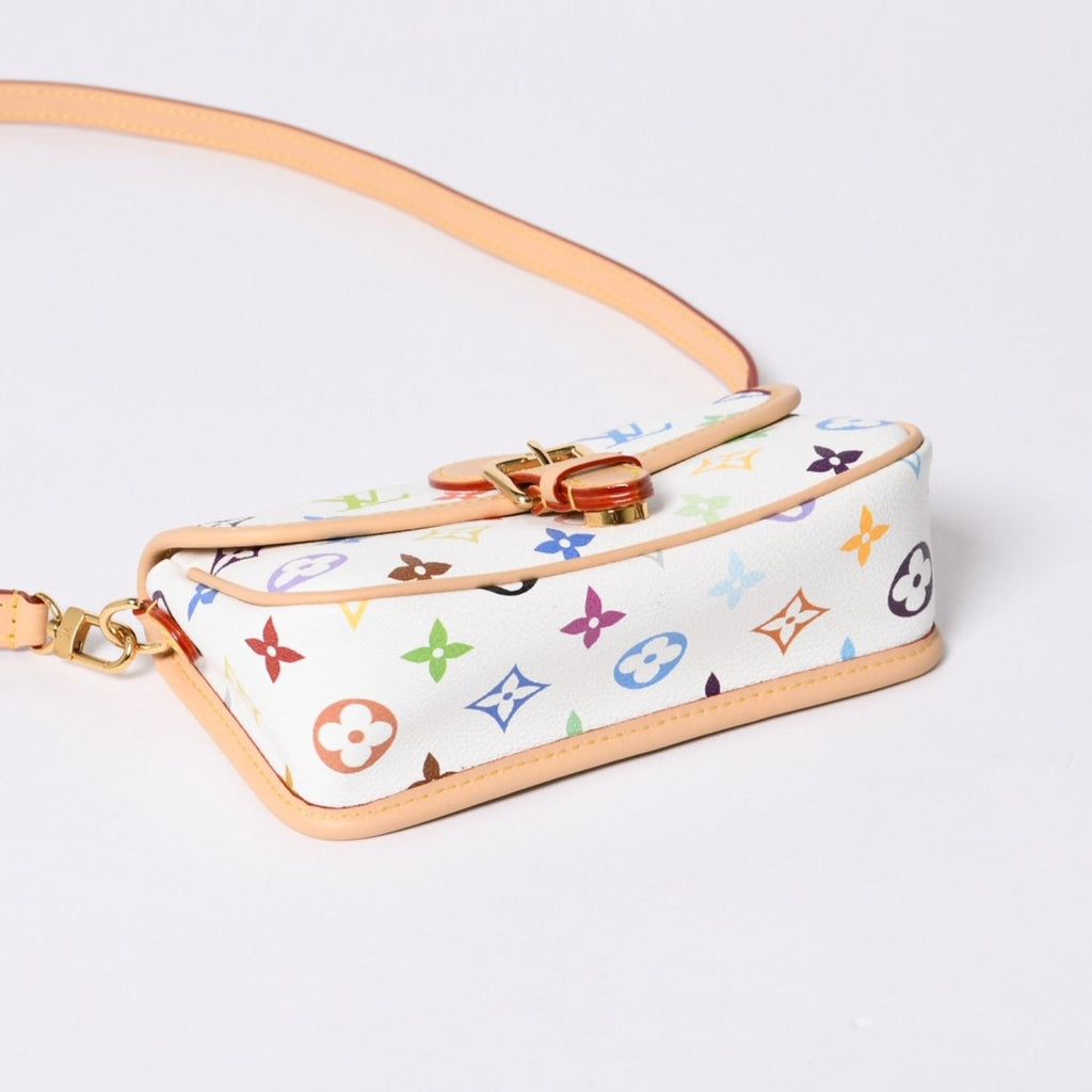 Louis Vuitton Monogram Multicolor Blanc Nano Diane Shoulder Bag — view 7