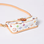 Louis Vuitton Monogram Multicolor Blanc Nano Diane Shoulder Bag — view 7
