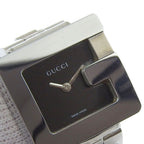 Gucci Watch Stainless Steel Quartz Analog Display Black Dial — view 7