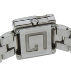 Gucci Watch Stainless Steel Quartz Analog Display Black Dial — view 6