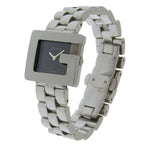 Gucci Watch Stainless Steel Quartz Analog Display Black Dial — view 2